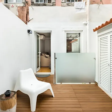 アパート Principe Real Oasis With Private Patio By Nestatlisbon *