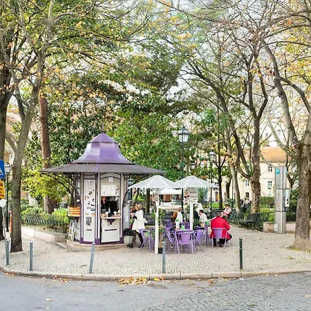 Designer In One Of Lisbon's Trendiest Quarters Апартаменты *
